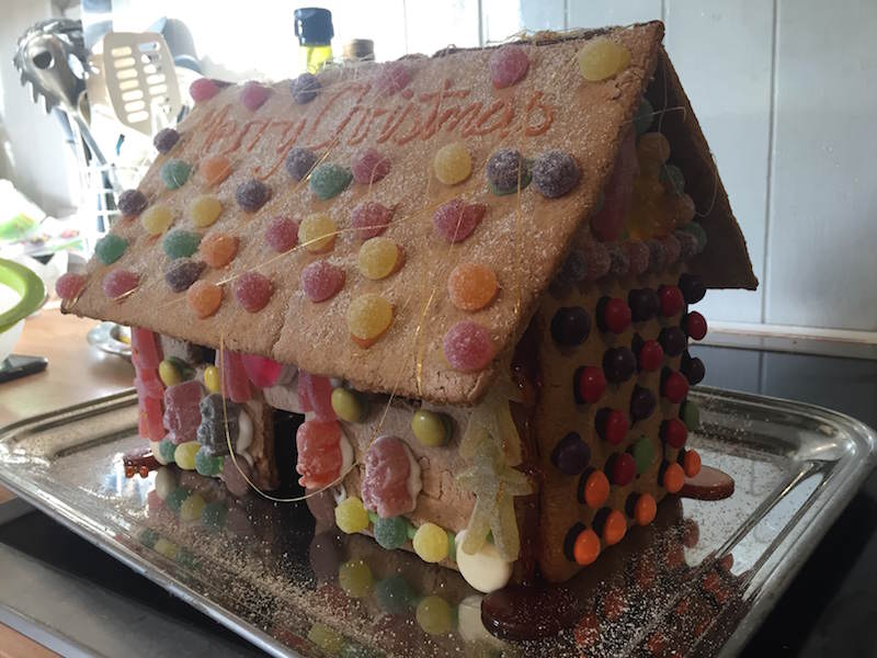 Kates gingerbread house Merry Christmas